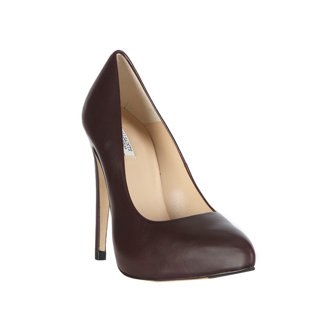 Allsaints Court Shoe Rouge Leather High Heels